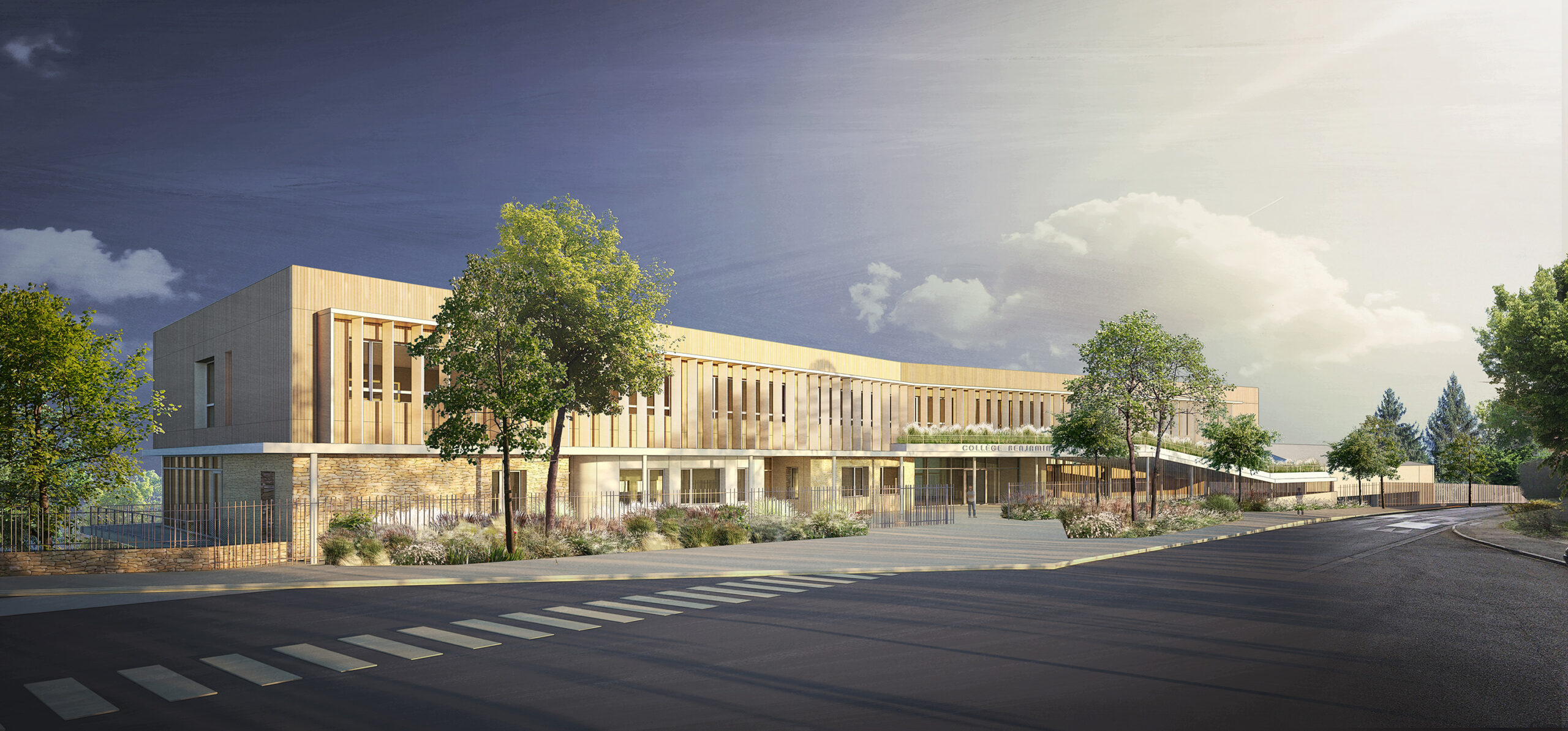 Coll ge Benjamin Franklin Epicuria Architectes coll-ge-benjamin-franklin-epicuria-architectes